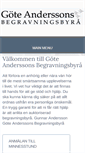 Mobile Screenshot of gote-anderssons.se